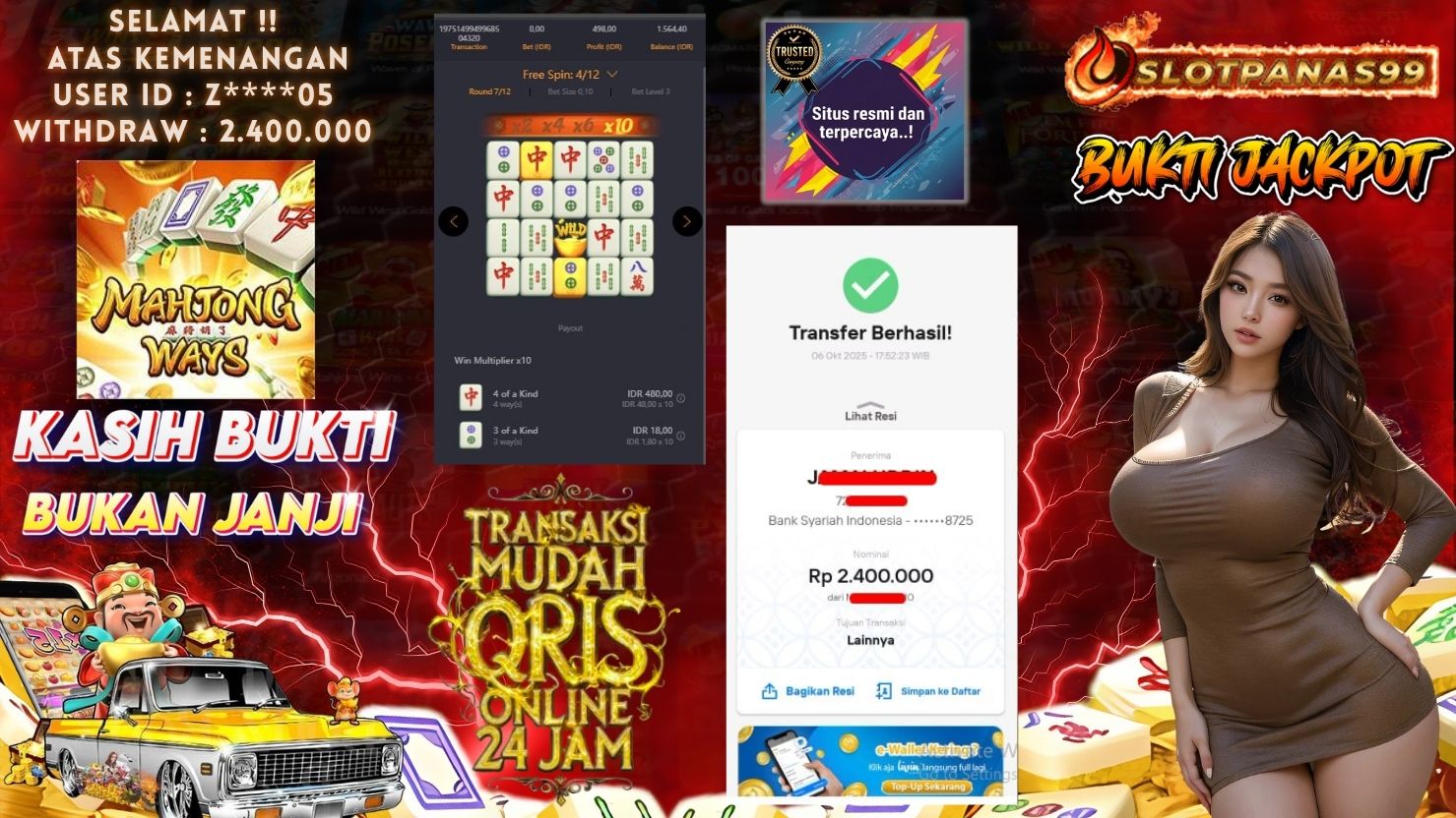 SLOTPANAS99 JACKPOT SLOT MAHJONG WAYS